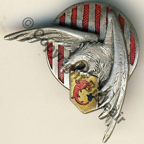 223 GAO.2.514  BR.223 GRENOBLE POISSON ROUGE  SM 2Anneaux Dos lisse Src.PH.BARTLETT 225Eur11.14